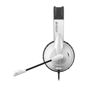  Наушники с микрофоном A4Tech HS-11 черный/белый 