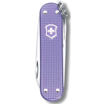  Нож перочинный Victorinox Classic Electric Lavender (0.6221.223G) 58мм 7функц. карт.коробка 