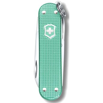  Нож перочинный Victorinox Classic Minty Mint (0.6221.221G) 58мм 7функц. карт.коробка 