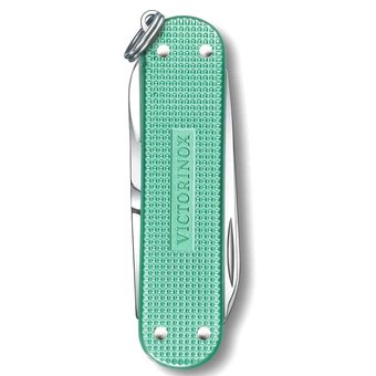  Нож перочинный Victorinox Classic Minty Mint (0.6221.221G) 58мм 7функц. карт.коробка 