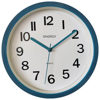  Часы настенные ENERGY ЕС-139 синие 