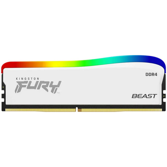  ОЗУ Kingston Fury Beast RGB KF432C16BWA/8 DDR4 8GB 3200MHz RTL Gaming PC4-25600 CL16 DIMM 288-pin 1.35В single rank с радиатором Ret 