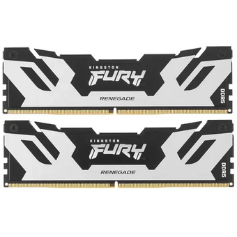 ОЗУ Kingston Fury Renegade Silver XMP (KF580C38RSK2-32) DDR 5 DIMM 32Gb PC57600, 8000Mhz, CL38 (Kit of 2) (retail) 