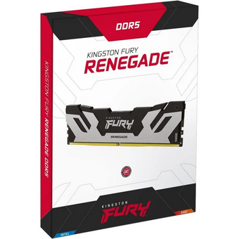  ОЗУ Kingston Fury Renegade Silver XMP (KF580C38RSK2-32) DDR 5 DIMM 32Gb PC57600, 8000Mhz, CL38 (Kit of 2) (retail) 