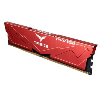  ОЗУ TEAMGROUP T-Force Vulcan 32GB (FLRD532G5600HC32DC01) (2x16GB) DDR5 5600MHz CL32 (32-36-36-76) 1.2V / Red 