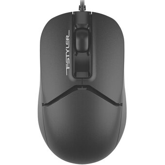  Комплект клавиатура+мышь A4Tech Fstyler F1512 black USB проводн. 
