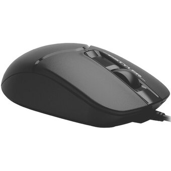  Комплект клавиатура+мышь A4Tech Fstyler F1512 black USB проводн. 