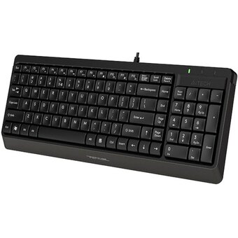  Комплект клавиатура+мышь A4Tech Fstyler F1512 black USB проводн. 