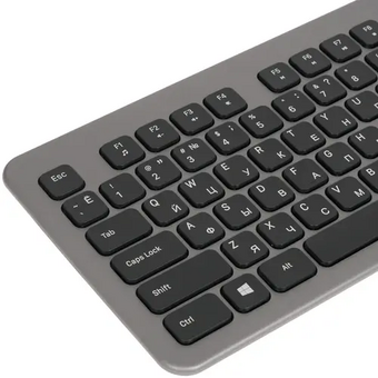  Комплект клавиатура и мышь SMARTBUY SBC-233375AG-GK серо-черный 