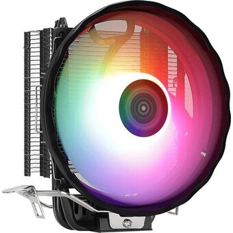  Кулер Aerocool Rave 3 ARGB PWM 4P Soc-AM5/AM4/1151/1200/1700 4-pin 18-27dB Al 125W 530gr LED Ret 