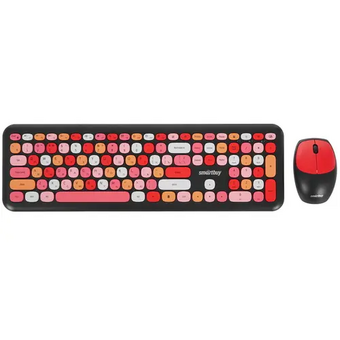  Комплект клавиатура и мышь SMARTBUY SBC-666395AG-K черный 
