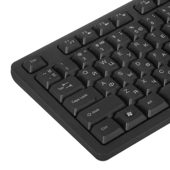  Клавиатура + мышь A4Tech KR-3330 клав черный мышь черный USB 