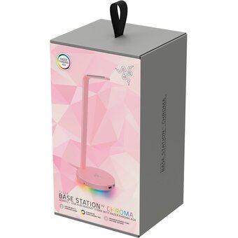  Подставка для наушников Razer Base Station Chroma V2 Quartz RC21-01510200-R3M1 