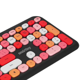  Комплект клавиатура и мышь SMARTBUY SBC-666395AG-K черный 