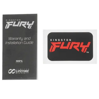  ОЗУ Kingston Fury Beast Black (KF436C18BBK4/128) DDR 4 DIMM 128Gb PC28800, 3600Mhz, CL18 (Kit of 4) (retail) 