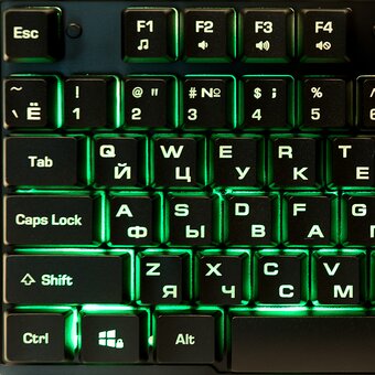  Комплект клавиатура и мышь NAKATOMI KMG-2305U черный 