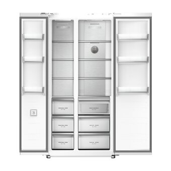  Холодильник TESLER RSD-537BI Sparkling white 