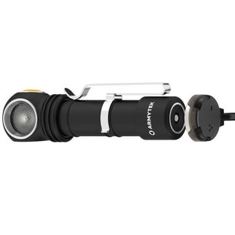  Фонарь Armytek Wizard C2 Magnet USB черный/желтый (F08901W) 