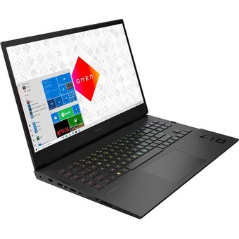  Ноутбук HP Omen 17-ck0045ur 4E1C7EA i7 11800H 16Gb SSD1Tb GeForce RTX3080 16Gb 17.3" IPS QHD (2560x1440) Win11 Home black 