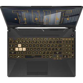  Ноутбук Asus TUF Gaming A15 FX506IC-HN025W 90NR0666-M00890 Ryz 7 4800H Octa/8Gb/512Gb SSD/15.6"FHD IPS/RTX3050-4Gb/Win11 /серый 
