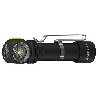  Фонарь Armytek Wizard C2 Pro Nichia Magnet USB черный/желтый (F06801W) 
