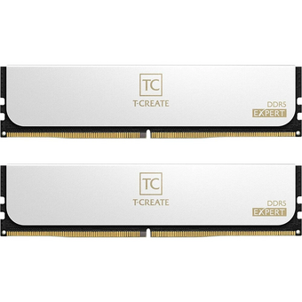  ОЗУ TEAMGROUP T-Create Expert 32GB (CTCWD532G6000HC38ADC01) (2x16GB) DDR5 6000MHz CL38 (38-38-38-78) 1.25V / White 