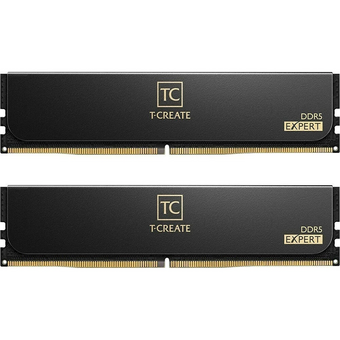  ОЗУ TEAMGROUP T-Create Expert 32GB (CTCED532G6400HC32ADC01) (2x16GB) DDR5 6400MHz CL32 (32-39-39-84) 1.35V / Black 