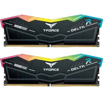  ОЗУ TEAMGROUP T-Force Delta RGB (FF3D532G6000HC38ADC01) 32GB (2x16GB) DDR5 6000MHz CL38 (38-38-38-78) 1.25V / Black 