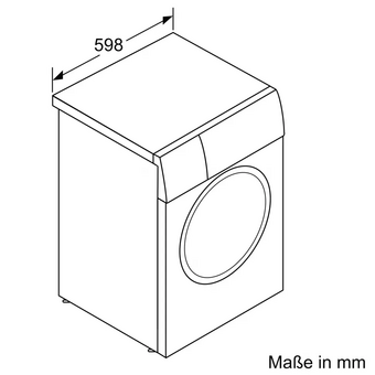  Стиральная машина BOSCH WGB256A0ME 