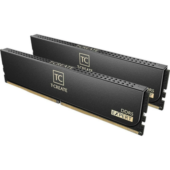  ОЗУ TEAMGROUP T-Create Expert 32GB (CTCED532G6400HC32ADC01) (2x16GB) DDR5 6400MHz CL32 (32-39-39-84) 1.35V / Black 