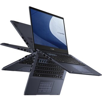  Ноутбук ASUS B5402FVA-KA0116X (90NX06N1-M003T0) 14"/FHD/WV/400N/60Hz/i7-1360P/16GB/SSD512GB/Intel Iris Xe/Backlit/Win11Pro/Star Black 