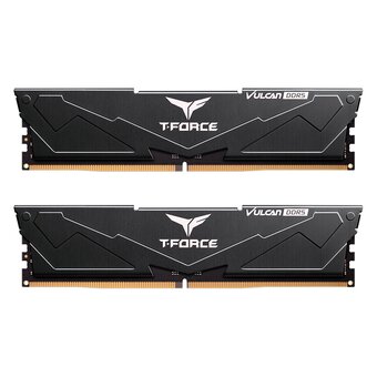  ОЗУ TEAMGROUP T-Force Vulcan 32GB (FLBD532G5600HC36BDC01) (2x16GB) DDR5 5600MHz CL36 (36-36-36-76) 1.2V / Black 