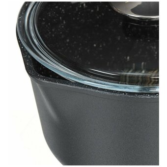  Ковш VICTORIA Diamond Induction АЛА 2,0 л D09 2,0 G черн. с бел.крапинками 
