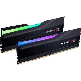  ОЗУ G.SKILL Trident Z5 (F5-6000J3238F16GX2-TZ5RK) RGB 32GB (2x16GB) DDR5 6000MHz CL32 (32-38-38-96) 1.35V / Black 