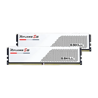  ОЗУ G.SKILL Ripjaws S5 32GB (F5-6000J3040F16GX2-RS5W) (2x16GB) DDR5 6000MHz CL30 (30-40-40-96) 1.35V / White 