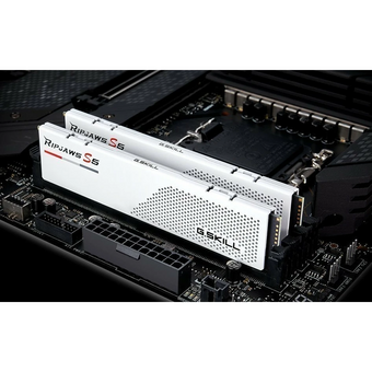  ОЗУ G.SKILL Ripjaws S5 32GB (F5-6000J3040F16GX2-RS5W) (2x16GB) DDR5 6000MHz CL30 (30-40-40-96) 1.35V / White 