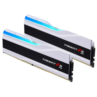  ОЗУ G.SKILL Trident Z5 RGB 64GB (F5-6400J3239G32GX2-TZ5RW) (2x32GB) DDR5 6400MHz CL32 (32-39-39-102) 1.4V / White 