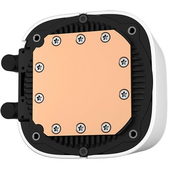  СВО DEEPCOOL LE520 WH LGA20XX/1700/1200/115X/AM5/AM4 (TDP 250W, ARGB Lighting, Anti-Leak edition, PWM, Dual Fan) 