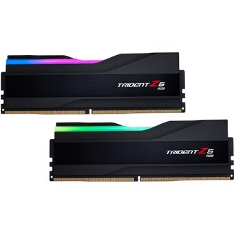  ОЗУ G.SKILL Trident Z5 RGB (F5-6000J3636F32GX2-TZ5RK) 64GB (2x32GB) DDR5 6000MHz CL36 (36-36-36-96) 1.35V / Black 