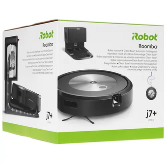  Робот-пылесос Irobot Roomba J7+ черный (в компл. 2мешка) 