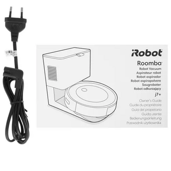  Робот-пылесос Irobot Roomba J7+ черный (в компл. 2мешка) 