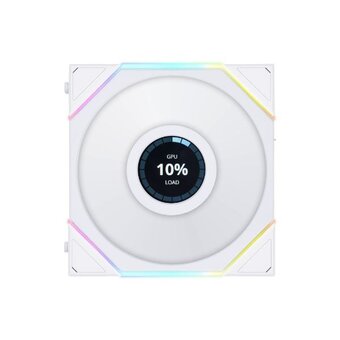  Вентилятор LIAN LI Uni Fan TL LCD (G99.12TLLCD1W.00) 120mm 1900RPM sRGB White (1pcs) 