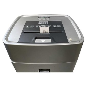  Шредер Office Kit SA300 серый/черный 