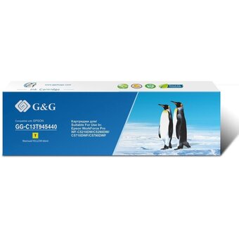  Картридж струйный G&G GG-C13T945440 желтый (66мл) для Epson WorkForce Pro WF-C5290DW/C5790DW 
