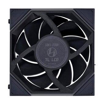  Вентилятор LIAN LI Uni Fan TL LCD (G99.12TLLCD1B.00) 120mm 1900RPM sRGB Black (1pcs) 