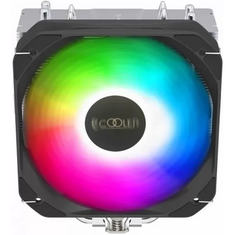  Кулер PCCooler Paladin 400 ARGB S115X/1200/1700/AM4 (TDP 200W, 130mm PWM ARGB FAN, 4 тепловые трубки 6мм, 800-1600RPM, 18-28,6dBa) 