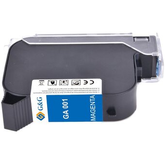  Картридж струйный G&G GA-001M пурпурный (42мл) для G&G GG-HH1001 