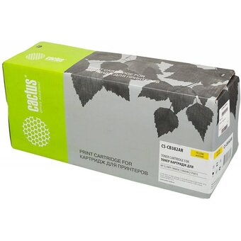  Картридж лазерный Cactus CS-CB382AR CB382A желтый 21000стр для HP CLJ CM6030/CM6040/CP6015 