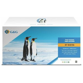  Картридж лазерный G&G GG-W2070A (есть ограничения по прошивке) черный (1000стр.) для HP Color Laser MFP 179fnw/178nw/150nw 