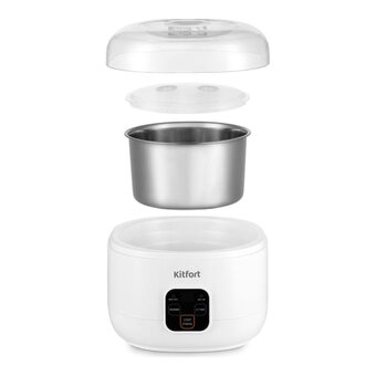  Йогуртница Kitfort КТ-6082 белый 
